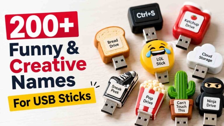 Funny Names for USB Sticks