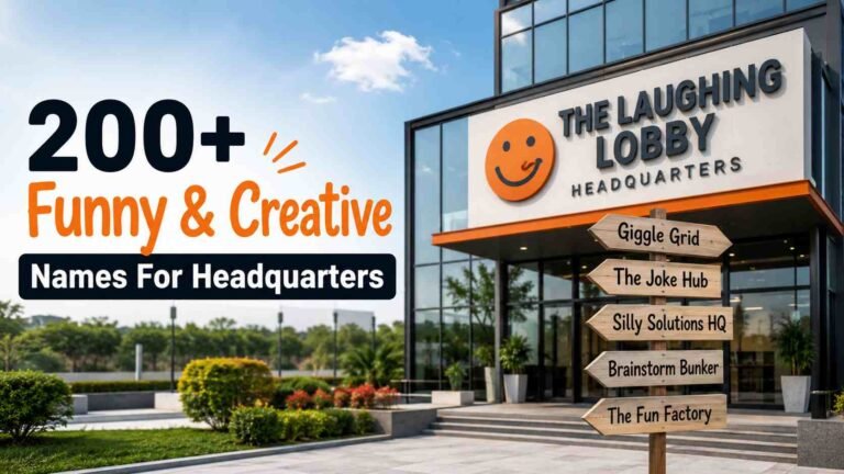 Funny Names for Headquarters