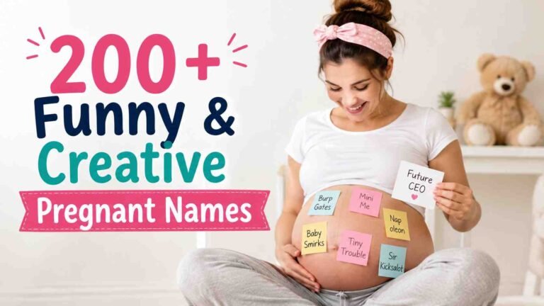 Funny Pregnant Names