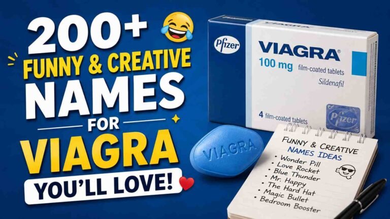 Funny Names for Viagra