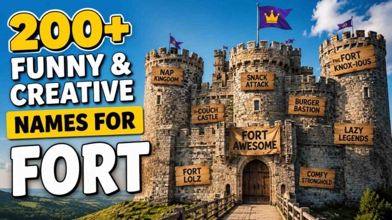Funny Fort Names