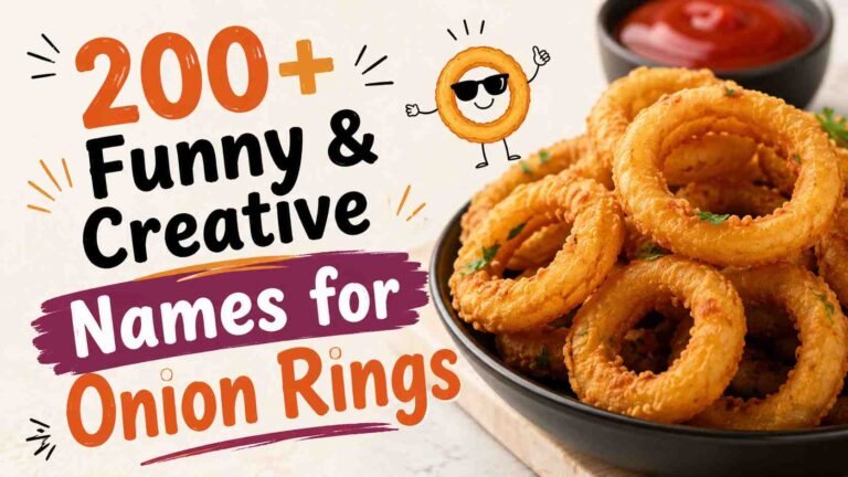 Funny Names for Onion Rings