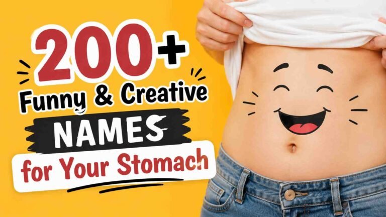 Funny Names for Stomach
