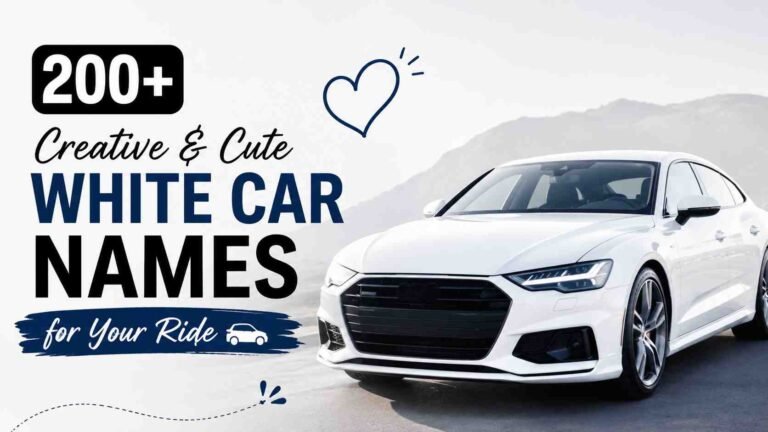 White Car Names