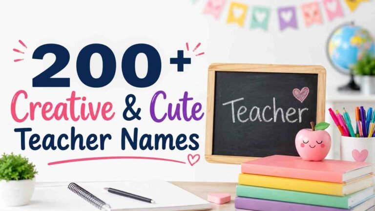 Teacher Names