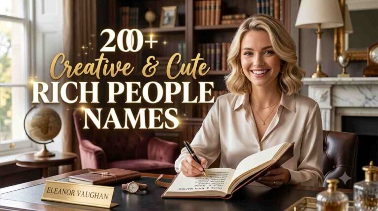 Rich People Names