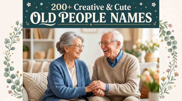 Old People Names