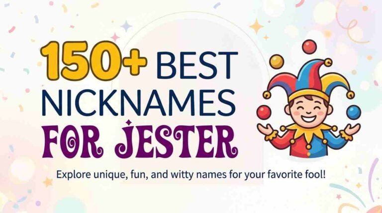 Nicknames for Jester