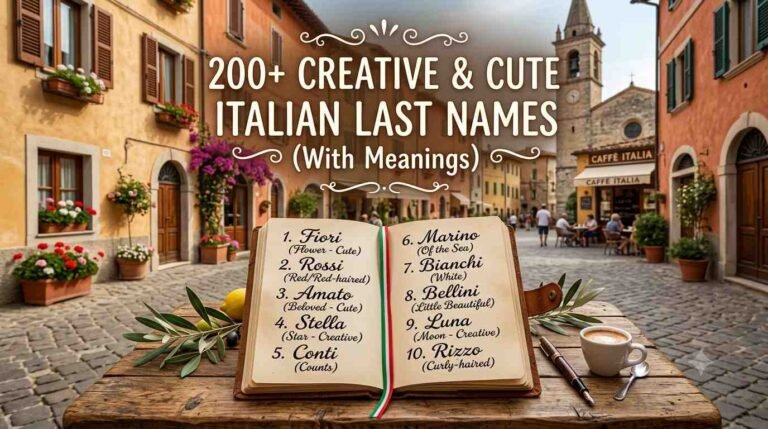 Italian Last Names