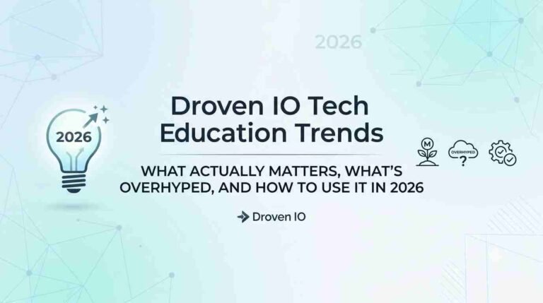 droven io tech education trends